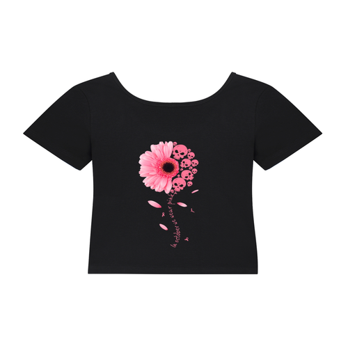 TRUUTH Essential Cotton Bodycon Crop Top