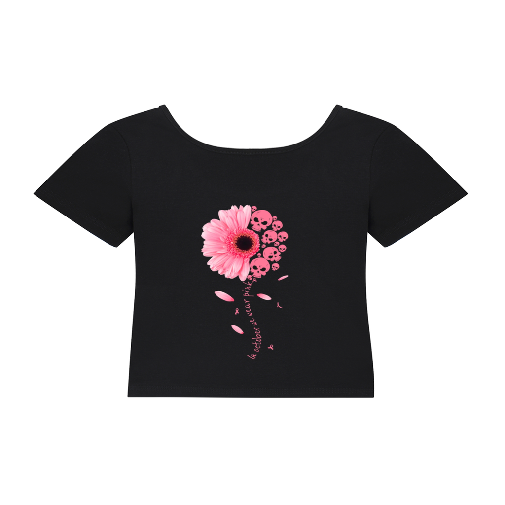 TRUUTH Essential Cotton Bodycon Crop Top