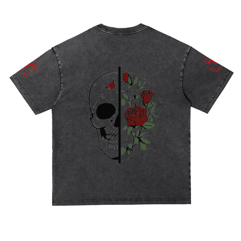 TRUUTH Snow Washed Heavyweight Oversize T-Shirt