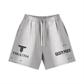TRUUTH Sun Fade Distressed Shorts