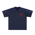 TRUUTH Oversized Mesh V-Neck Soccer Jersey