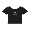 TRUUTH Essential Cotton Bodycon Crop Top