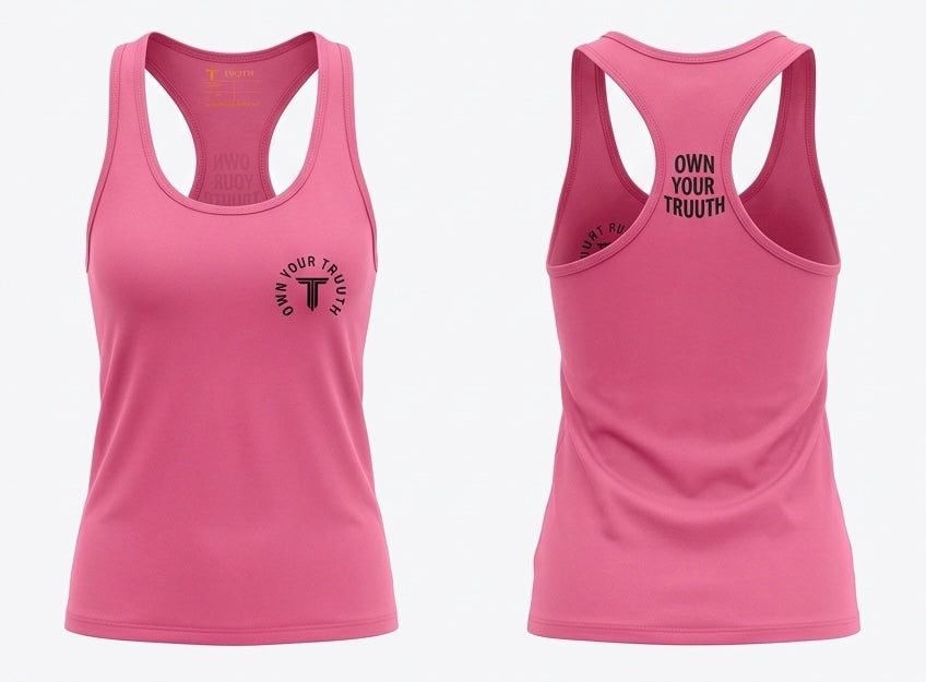 TRUUTH Racer back tank top
