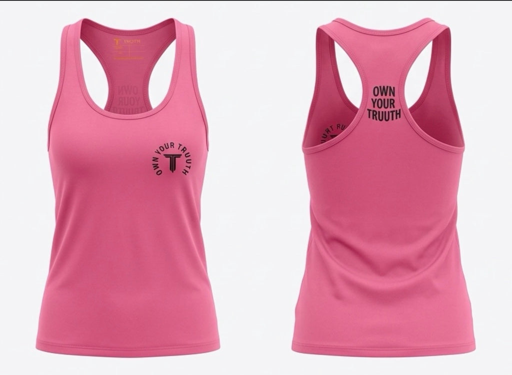 TRUUTH Racer back tank top