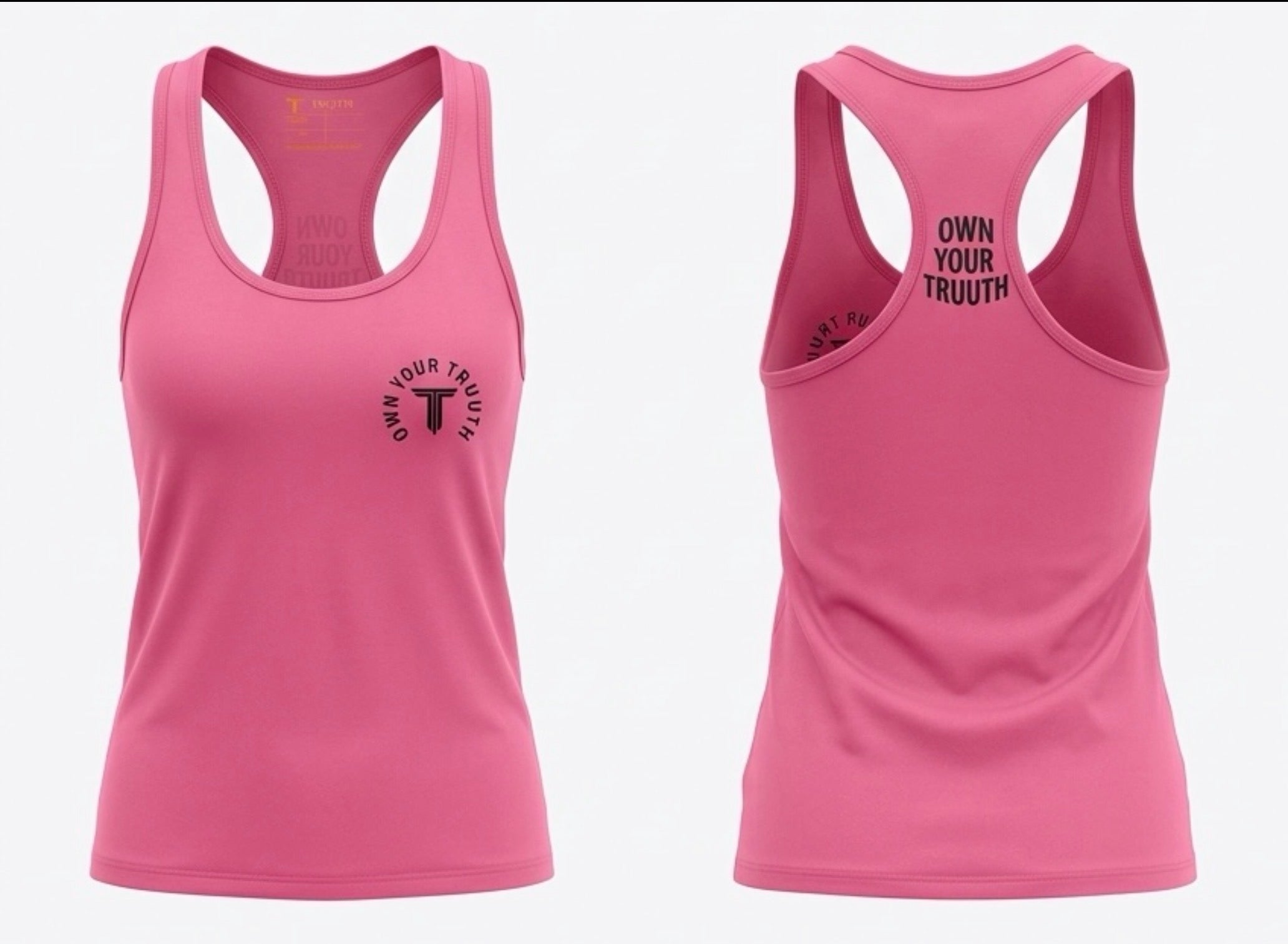 TRUUTH Racer back tank top