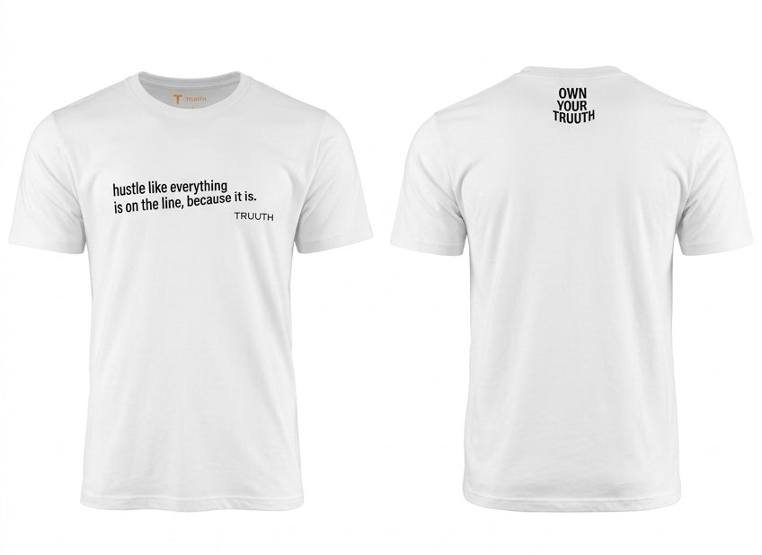TRUUTH Hustle short sleeve T-shirt