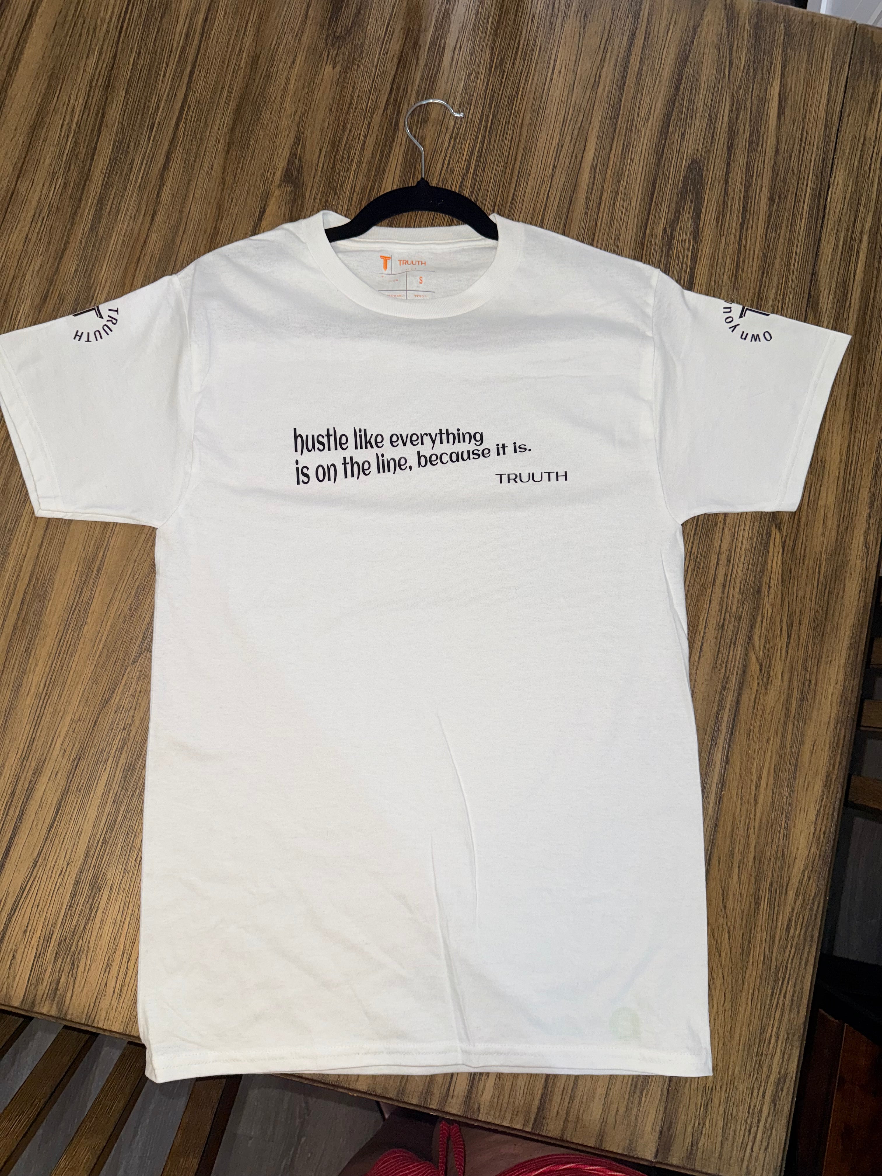 TRUUTH Hustle short sleeve T-shirt