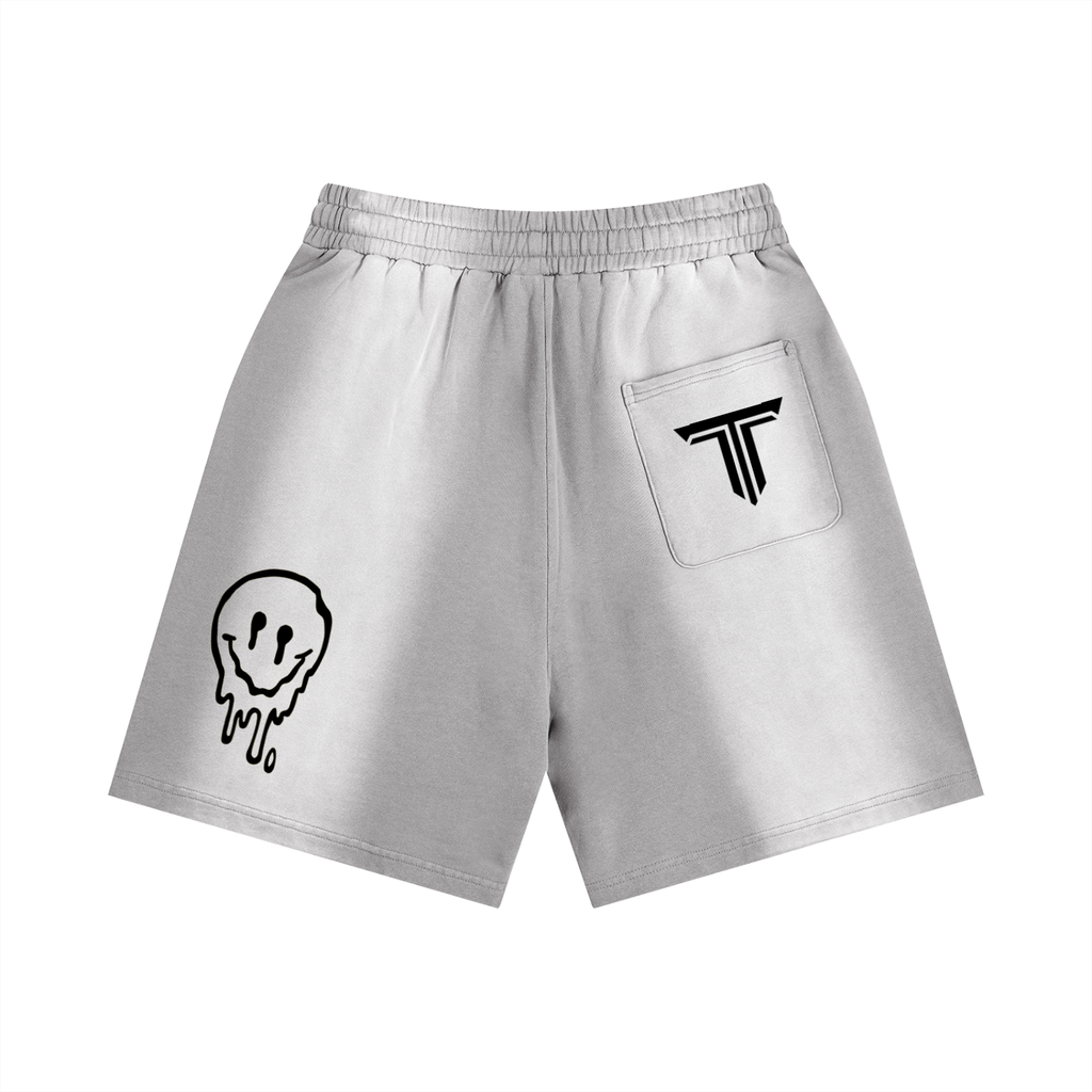 TRUUTH Sun Fade Distressed Shorts